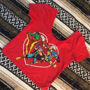 Avengers Crop Top